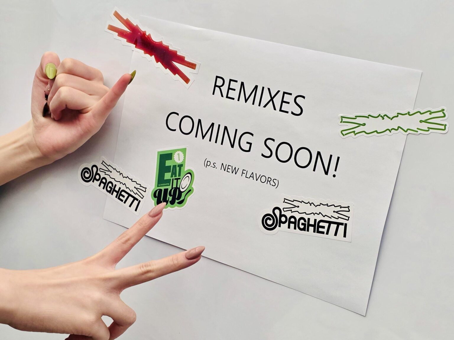 LE SSERAFIM - ريمكس الألبوم: SPAGHETTI (Bon Appétit Remixes) (صورة تشويقية)