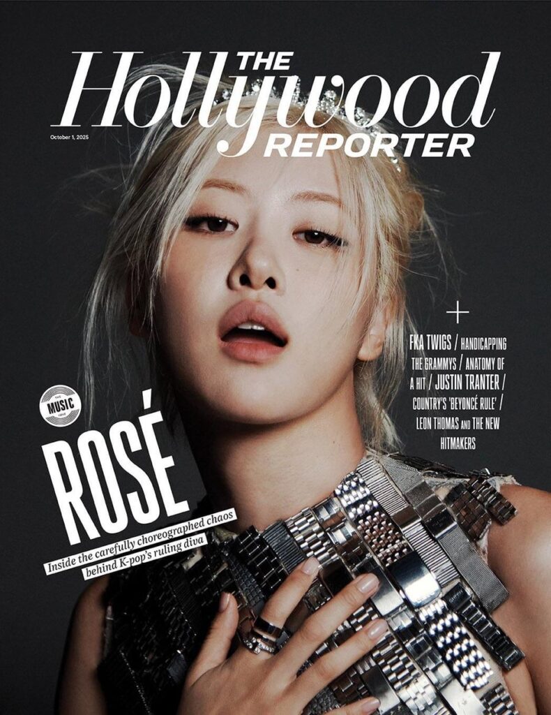 251001 Rosé for the Hollywood Reporter