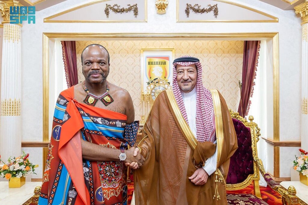 ملك مملكة إسواتيني يستقبل نائب وزير الخارجية