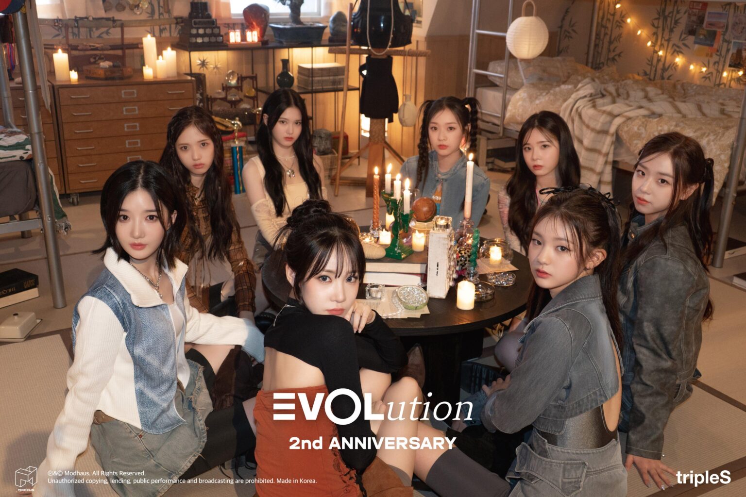 ذكرى سنوية ثانية سعيدة للعبة TripleS EVOLution!