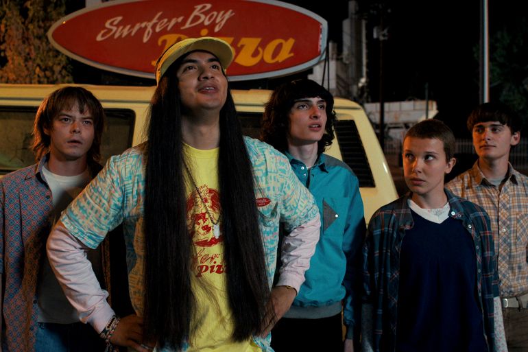 مسلسل stranger things المصدر: IMDB