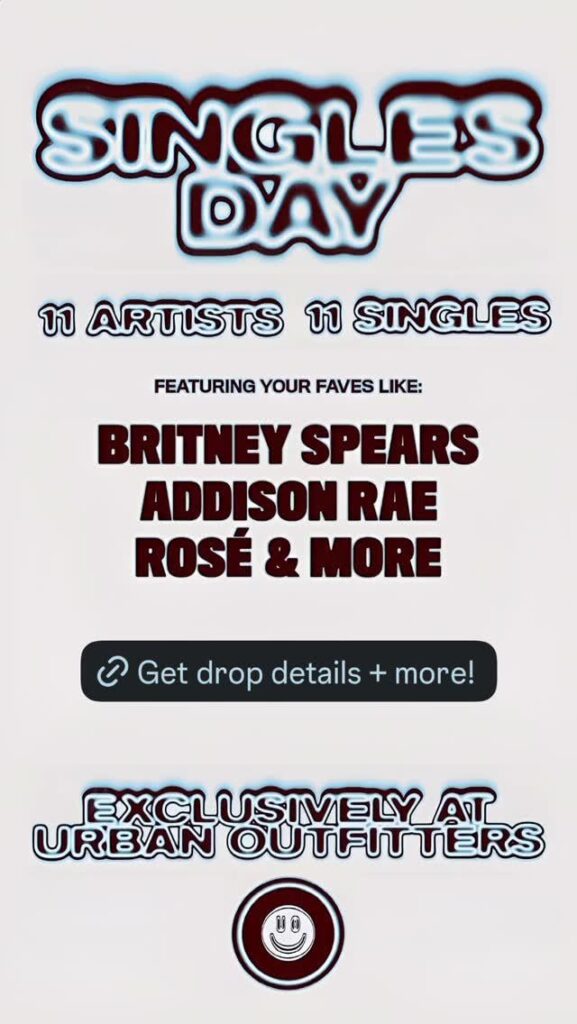 251028 فينيل حصري من ROSÉ ليوم فردي تجار الملابس في المناطق الحضرية | 11 نوفمبر