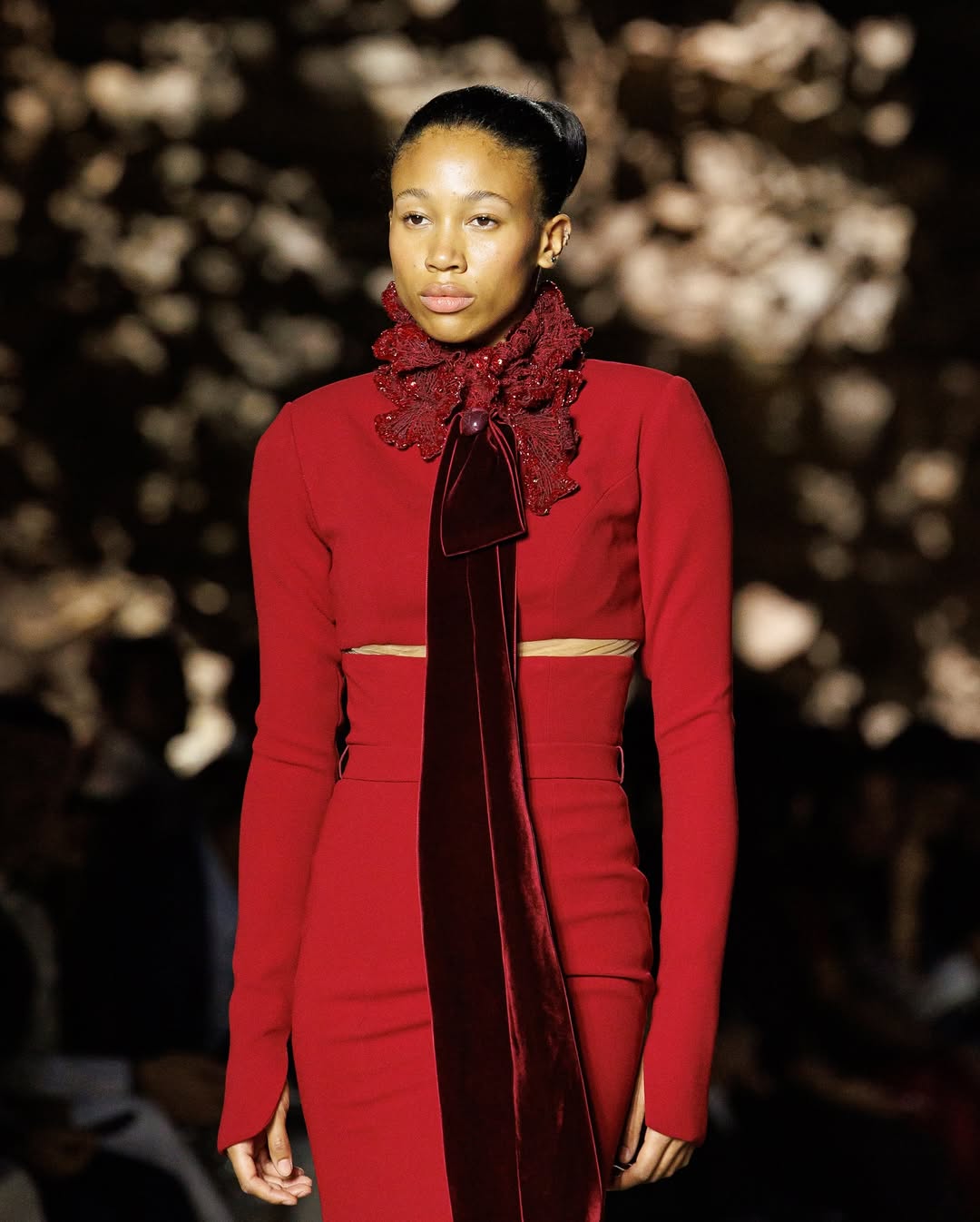 من عرض تيما عابد في اسبوع الموضة في الرياض 2025 (انستغرام)