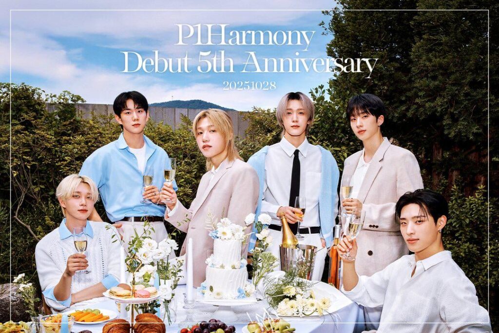 ذكرى سنوية خامسة سعيدة لـ P1Harmony!