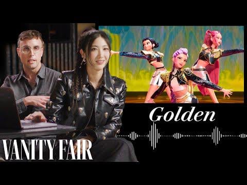 EJAE & Mark Sonnenblik - كيف ابتكر EJAE وMark Sonnenblik أغنية "Golden" من KPop Demon Hunters @ Vanity Fair (251030) [ENG SUB]