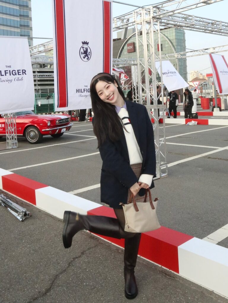 251028 تحديث داهيون على الانستقرام - صور داهيون من حدث "The HILFIGER Racing Club" "@tommyhilfiger 🏎️🏁❤️"