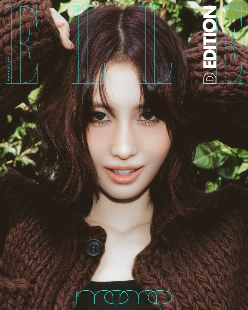 251031 تحديث Instagram لـ Elle Korea - ظهرت مومو من TWICE في تعاون ELLE وOnitsuka Tiger في ميلانو (صور)