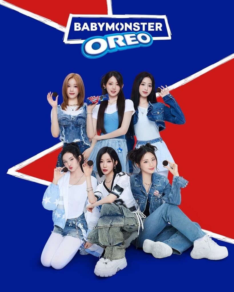 BabyMonster - Oreo X BabyMonster (تعاون صور دعابة + معاينة المنتج)
