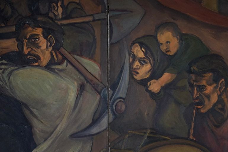 معرض برواية النساء في متحف الفن المعاصر في طهران