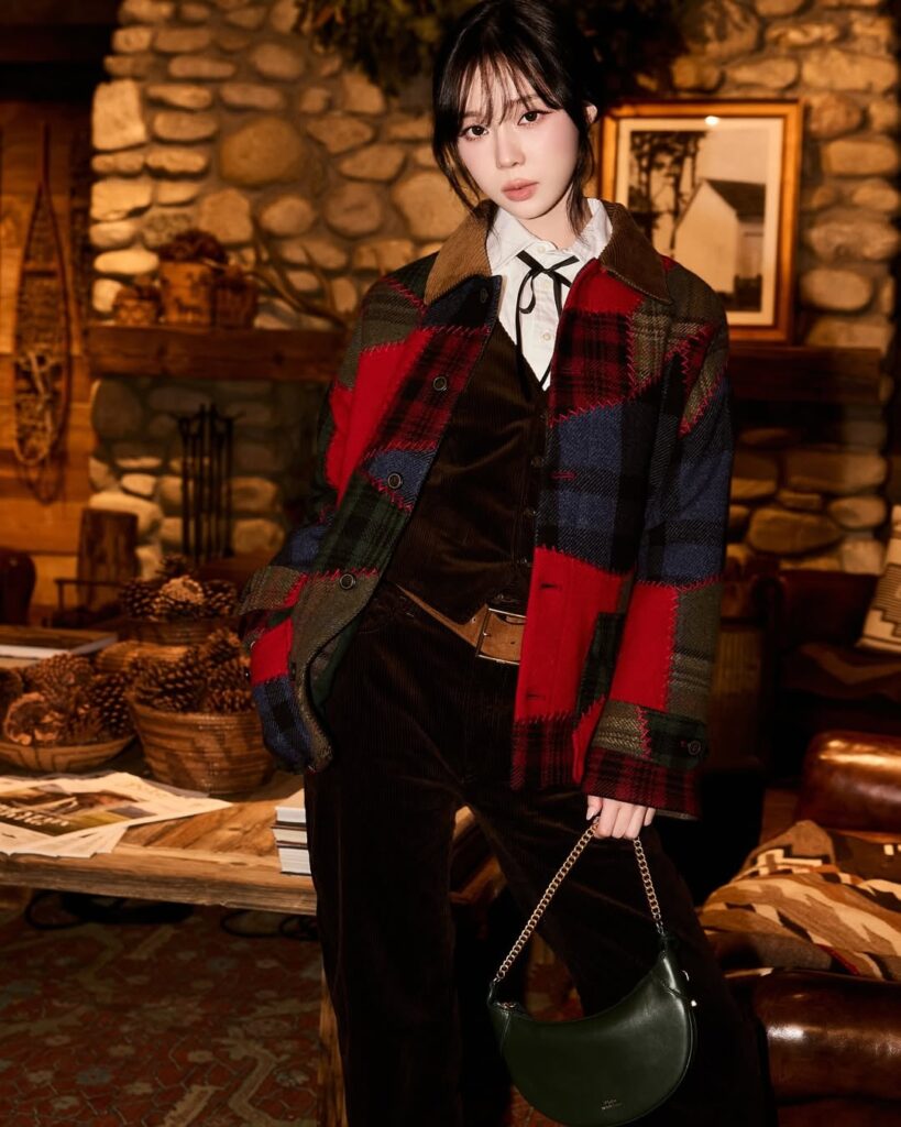 251103 الشتاء في نافذة "تجربة العطلة" الخاصة برالف لورين في سيونغسو (عبر ELLE & Harper's BAZAAR Korea)