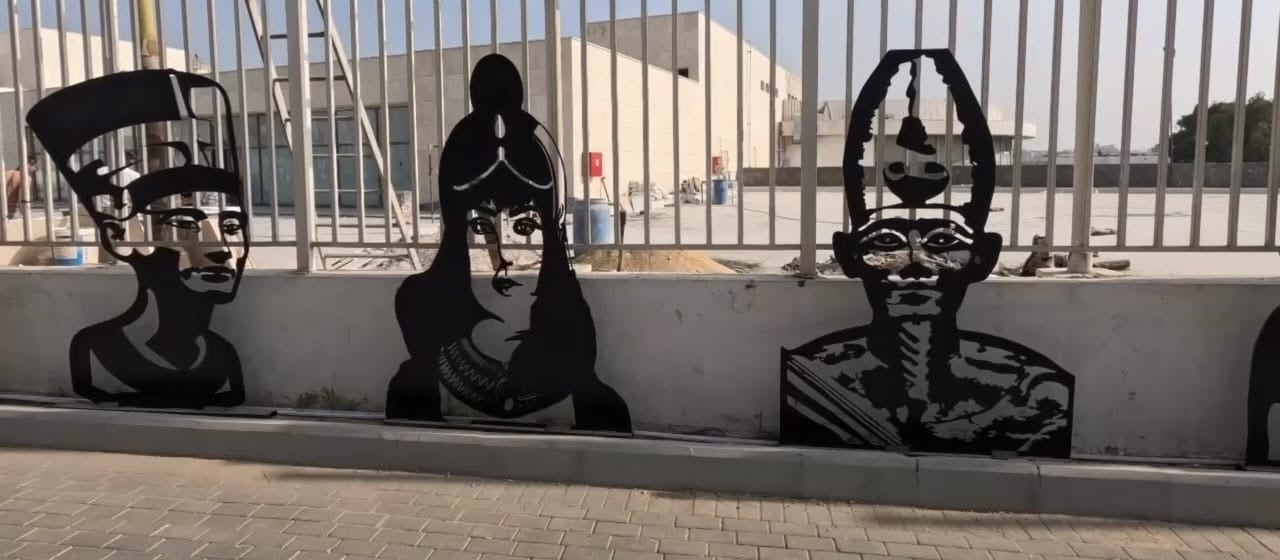 الجيزة تتزين لاستقبال الحدث الأعظم 