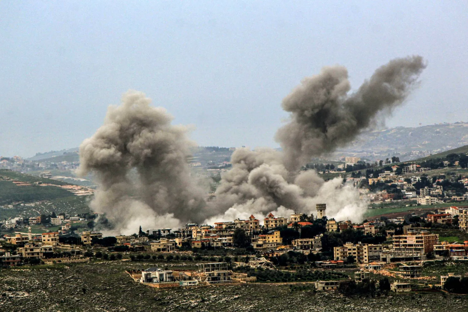 غارة إسرائيلية على جنوب لبنان. (أرشيف)