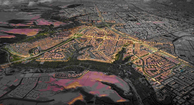 ترسية عقد بقيمة 210 ملايين ريال على بارسونز الأمريكية لتطوير سلسلة حدائق في مشروع الدرعية