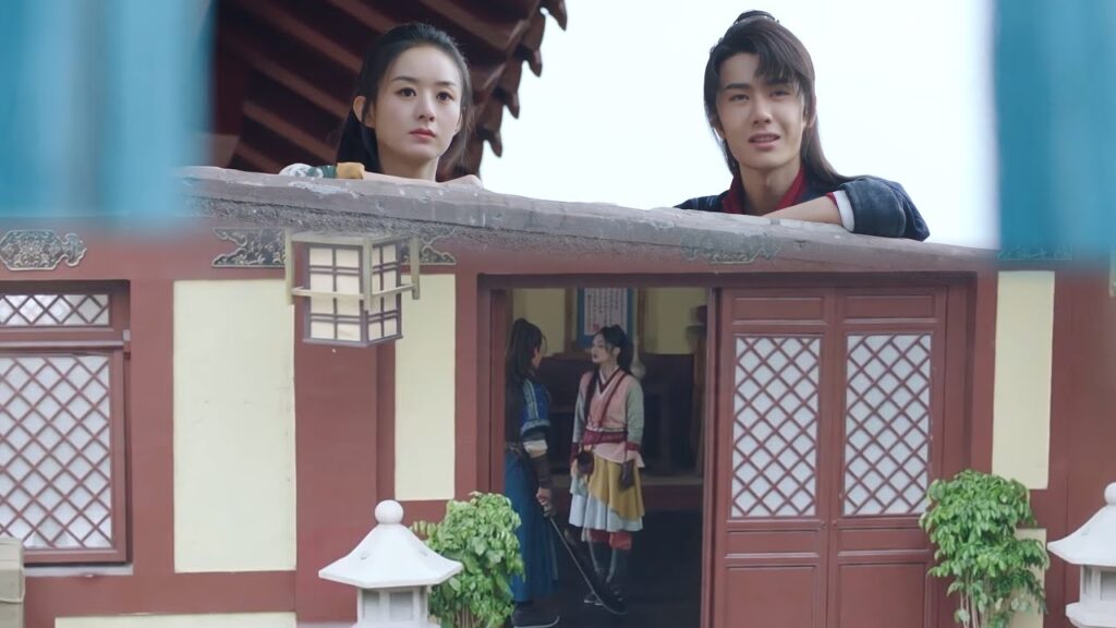 نظرة من فوق السقف: الأبطال يراقبون بصمت فهل يخططان لشيء؟💕مشهد لطيف من الدراما التاريخية أسطورة فاي نظرة من فوق السقف: الأبطال يراقبون بصمت فهل يخططان لشيء؟💕مشهد لطيف من الدراما التاريخية أسطورة فاي