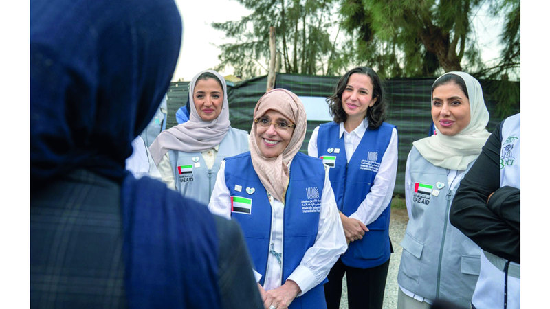 جواهر القاسمي تطلق في المغرب مشروعين إنسانيين لتعزيز نُظم الحماية المجتمعية جواهر القاسمي تطلق في المغرب مشروعين إنسانيين لتعزيز نُظم الحماية المجتمعية