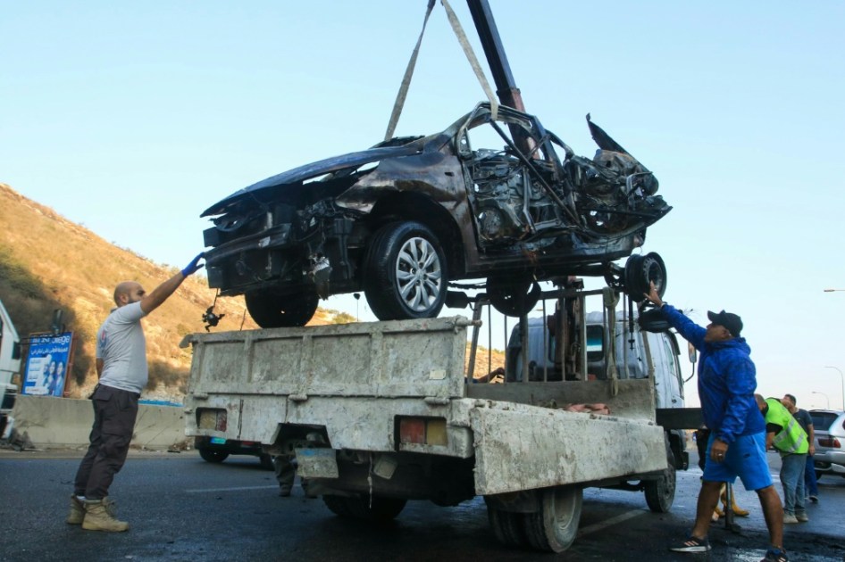 غارات إسرائيلية على جنوب لبنان وشرقه وقتيل باستهداف سيارة