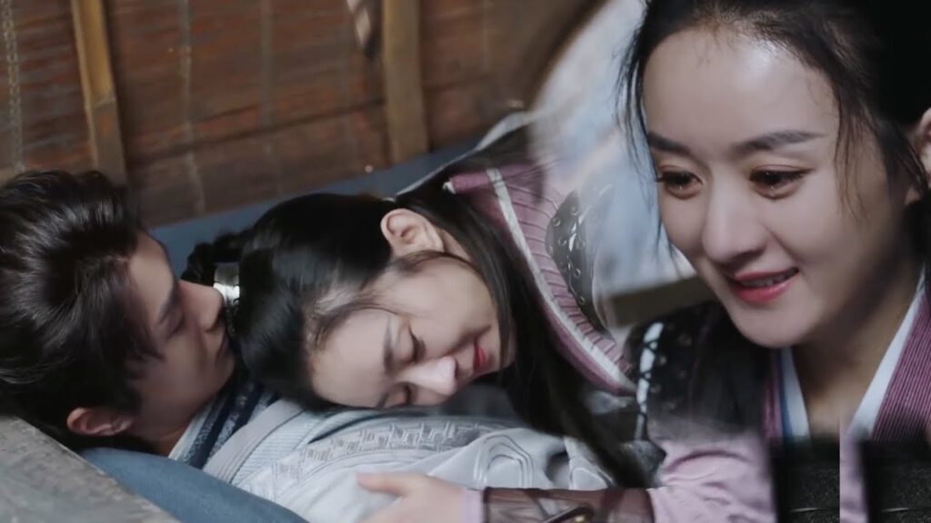 تلتقي بطلتنا المحاربة بمعلم حبيبها وتكتشف أنه لا يزال من الممكن إنقاذه💔😔مشهد من دراما "أسطورة فاي"