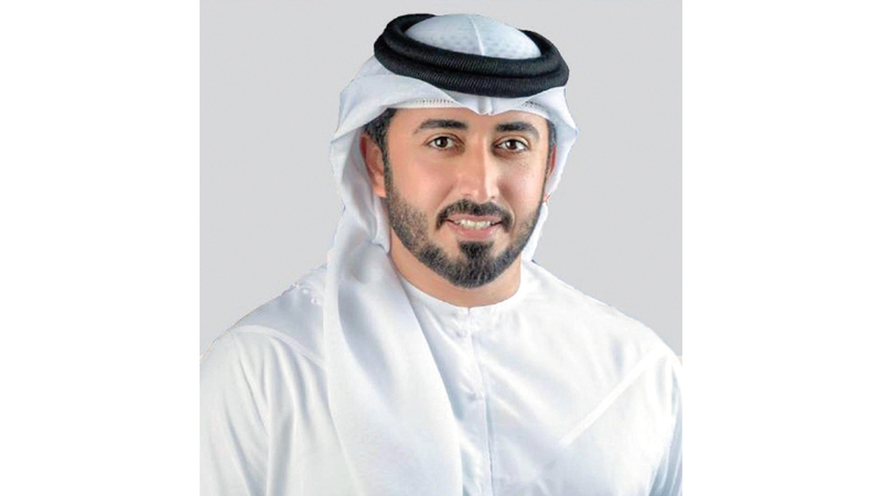 حمدان بن محمد ينعى أسامة الشعفار