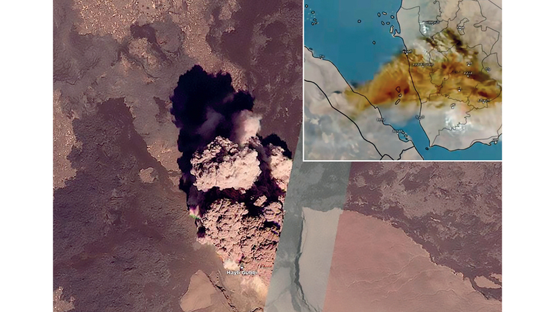تأثيرات محتملة لبركان «هايلي غوبي» الإثيوبي في منطقة الخليج
