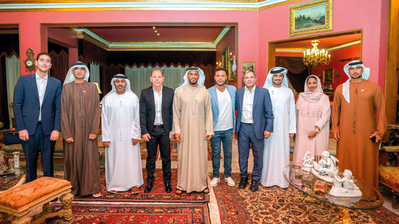 عبدالله آل حامد يزور عادل إمام: مدرسة متفردة في الإبداع عبدالله آل حامد يزور عادل إمام: مدرسة متفردة في الإبداع