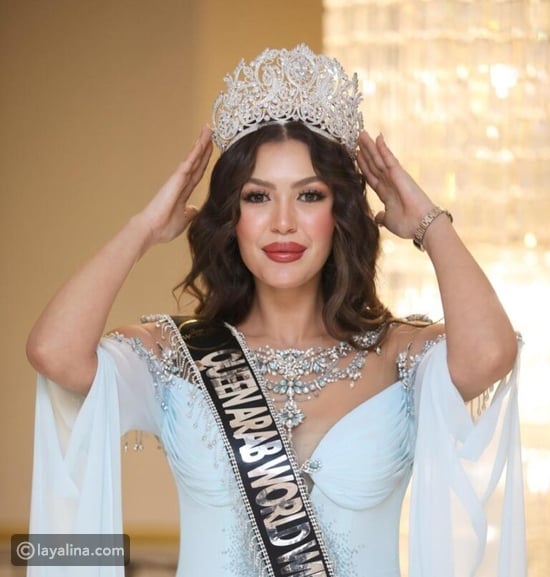 يسرى أبو حمدة في لحظات الاحتفال