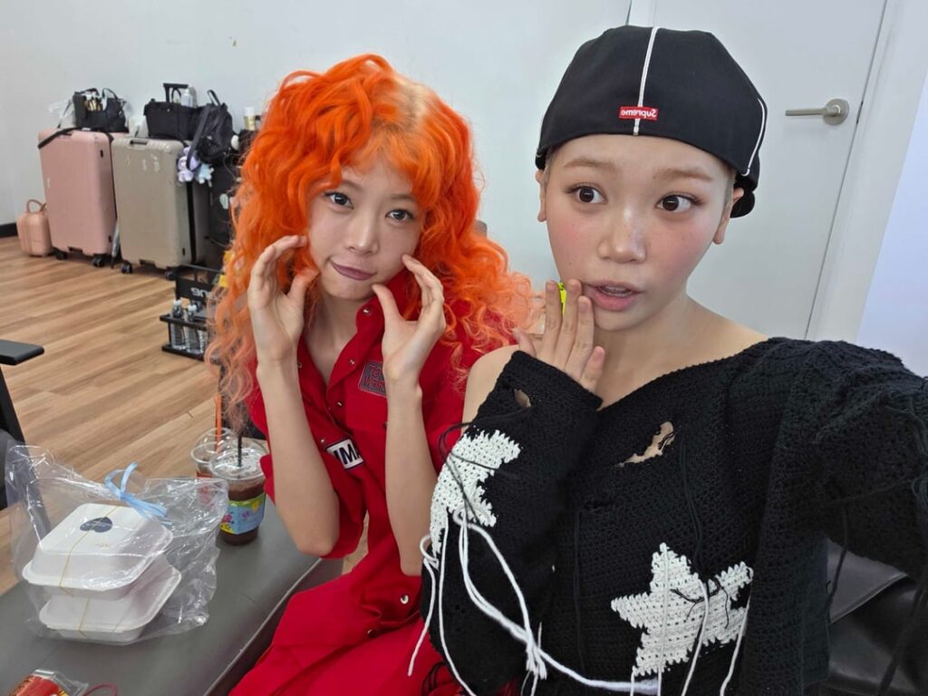 251110 تحديث تويتر IM_LESSERAFIM - رسالة عيد ميلاد سعيد لكيم تشايوون إلى هونغ إيونتشاي