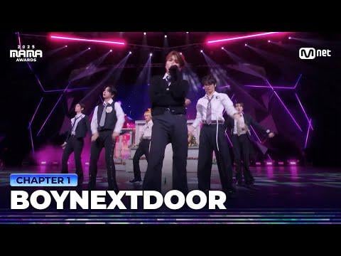 BOYNEXTDOOR - 'Mnet Movie Awards' (123-78 + Live In Paris + I Feel Good + إذا قلت، أنا أحبك، هوليوود أكشن) @ 2025 MAMA Awards Day 1 (251128)