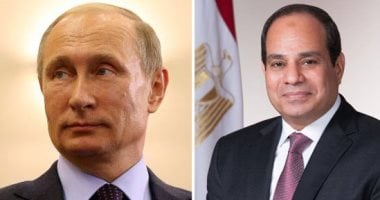 الرئيس السيسي وبوتين يشاركان فى مراسم تركيب هيكل احتواء مفاعل الضبعة