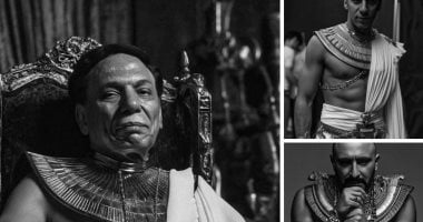 رامى يعيد نجوم الفن لعصر الفراعنة بـ AI.. احتفالا بالمتحف الكبير