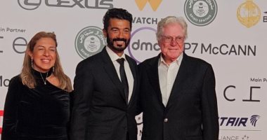 خالد النبوي وزوجته يحضران فيلم المهاجر بمهرجان القاهرة السينمائي.. صور خالد النبوي وزوجته يحضران فيلم المهاجر بمهرجان القاهرة السينمائي.. صور