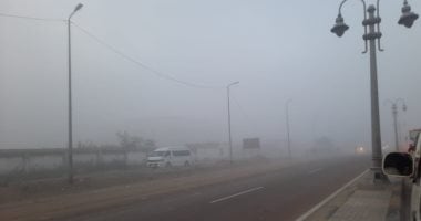 غلق الطريق الصحراوي بالإسكندرية بسبب شبورة كثيفة تعيق الرؤية