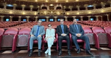 نجاة الصغيرة تزور مدينة الثقافة ومقر الوطنية للإعلام بالعاصمة الجديدة