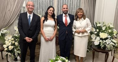 عمرو أديب ولميس الحديدى يحتفلان بخطوبة ابنهما نور.. صور عمرو أديب ولميس الحديدى يحتفلان بخطوبة ابنهما نور.. صور