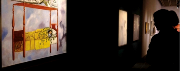 بيع لوحة للفنانة فريدا كاهلو مقابل 54.7 مليون دولار بيع لوحة للفنانة فريدا كاهلو مقابل 54.7 مليون دولار