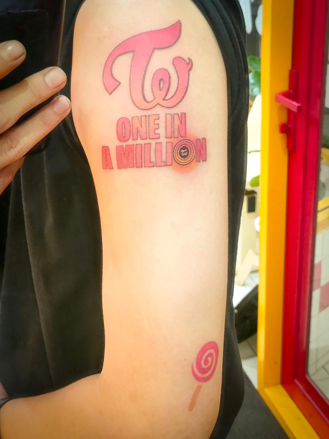 الوشم الخاص بي مرتين 🍭