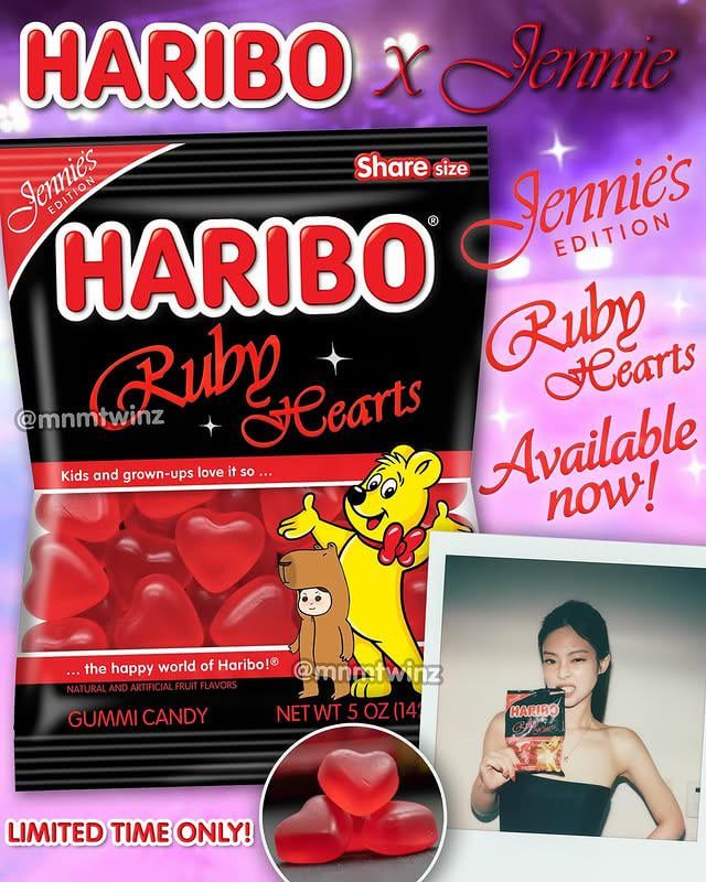 251117 جيني × هاريبو روبي هارتس - إصدار جيني | وصل الآن إلى المتاجر الأمريكية!