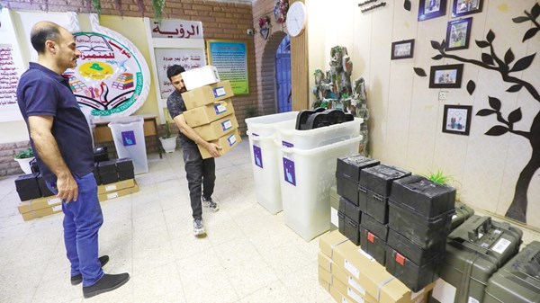 العراق.. الانتخابات البرلمانية تنطلق اليوم