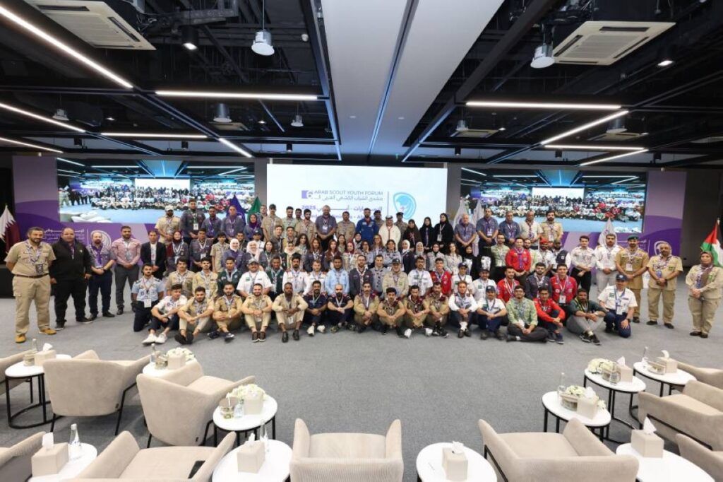 سلطان النيادي يستعرض رحلته في الفضاء خلال «منتدى الشباب الكشفي العربي» سلطان النيادي يستعرض رحلته في الفضاء خلال «منتدى الشباب الكشفي العربي»