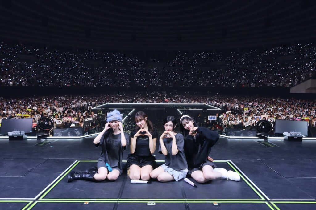 251127 تحديث تويتر aespa JAPAN - 2025 SYNK: جولة aeXIS LINE في أوساكا اليوم الثاني