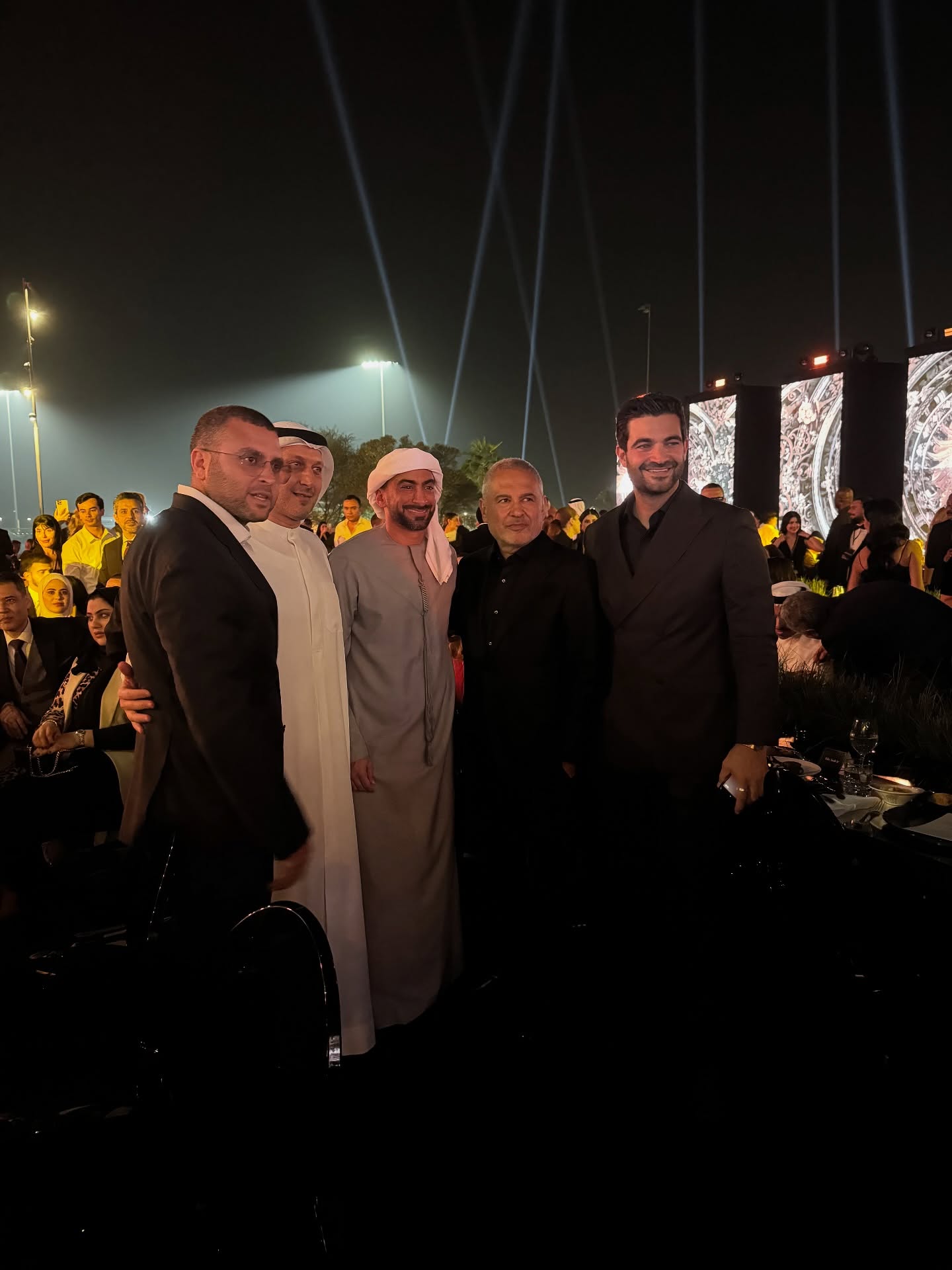 من احتفاليّة إيلي صعب في أبو ظبي (إنستغرام)