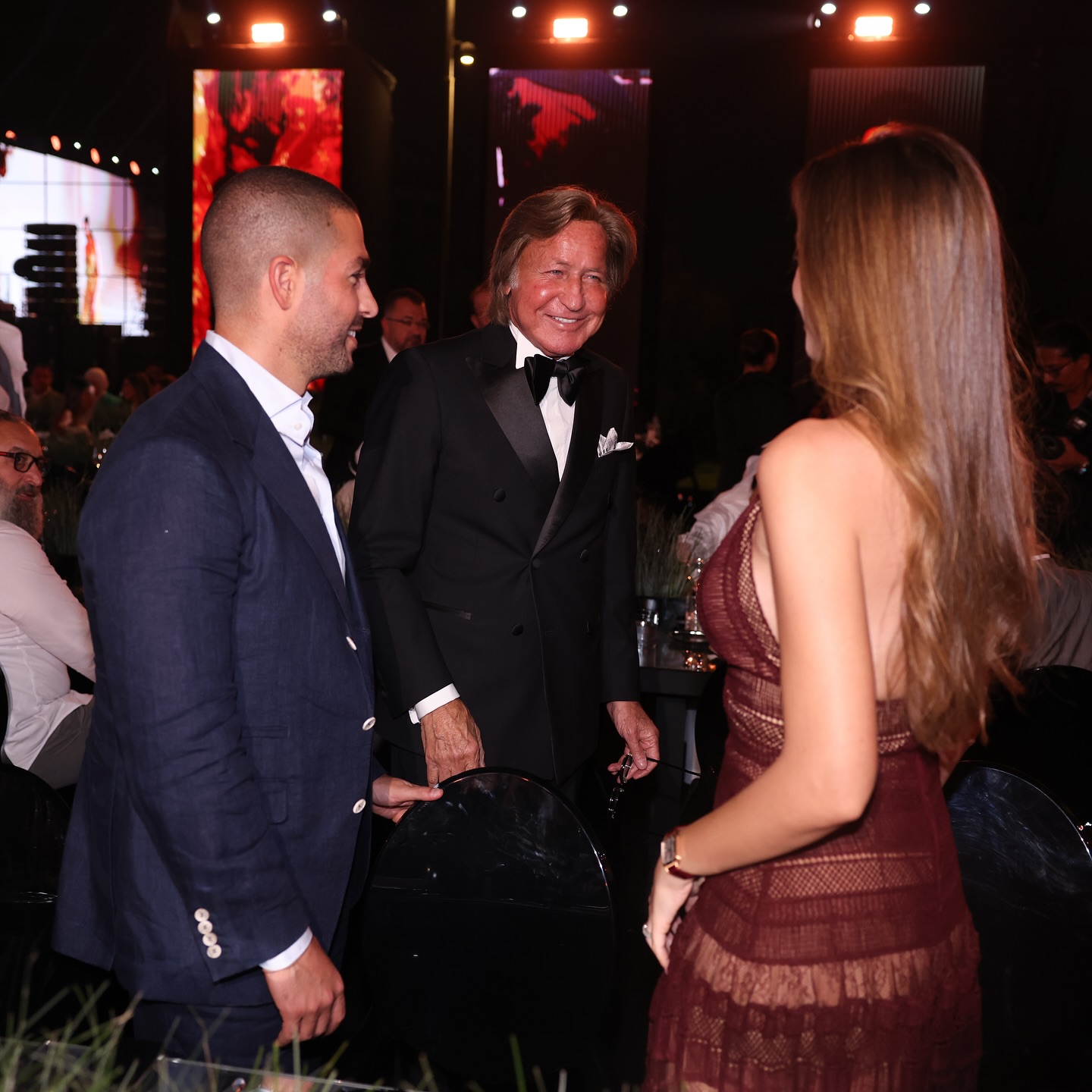 زين قطامي وإيليو صعب يستقبلان محمد حديد (إنستغرام)