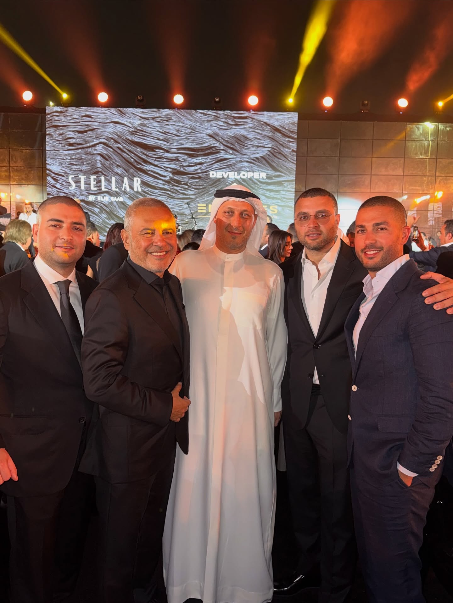 من احتفاليّة إيلي صعب في أبو ظبي (إنستغرام)