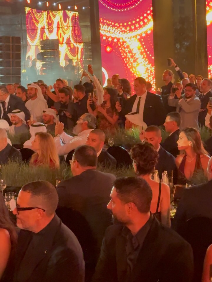 من احتفاليّة إيلي صعب في أبو ظبي (إنستغرام)