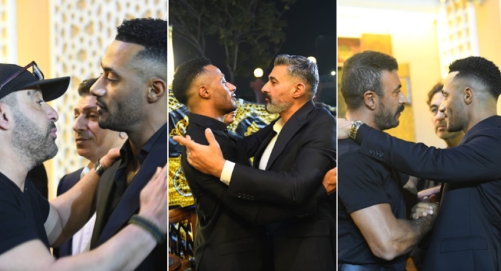 ياسر جلال وأحمد السقا وأحمد العوضي من بينهم … محمد رمضان يستقبل عزاء والده من نجوم الفن | ألبوم ياسر جلال وأحمد السقا وأحمد العوضي في عزاء والد محمد رمضان