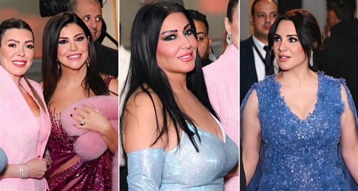 أحمد السقا وسمية الخشاب وإيهاب فهمي وجومانا مراد ولطيفة ضمن المكرمين بملتقى التميز والابداع العربي | ألبوم شهد حفل ملتقي التميز والابداع العربي برئاسة داليا المتبولي تكريم عدد كبير من نجوم الفن والإعلام ممن تالقوا بعام 2025 بمصر ومختلف الدول العربية .