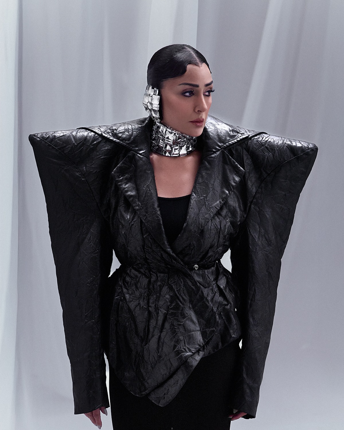 غادة عبد الرازق في مرحلة الشرنقة Chrysalis (إنستغرام)