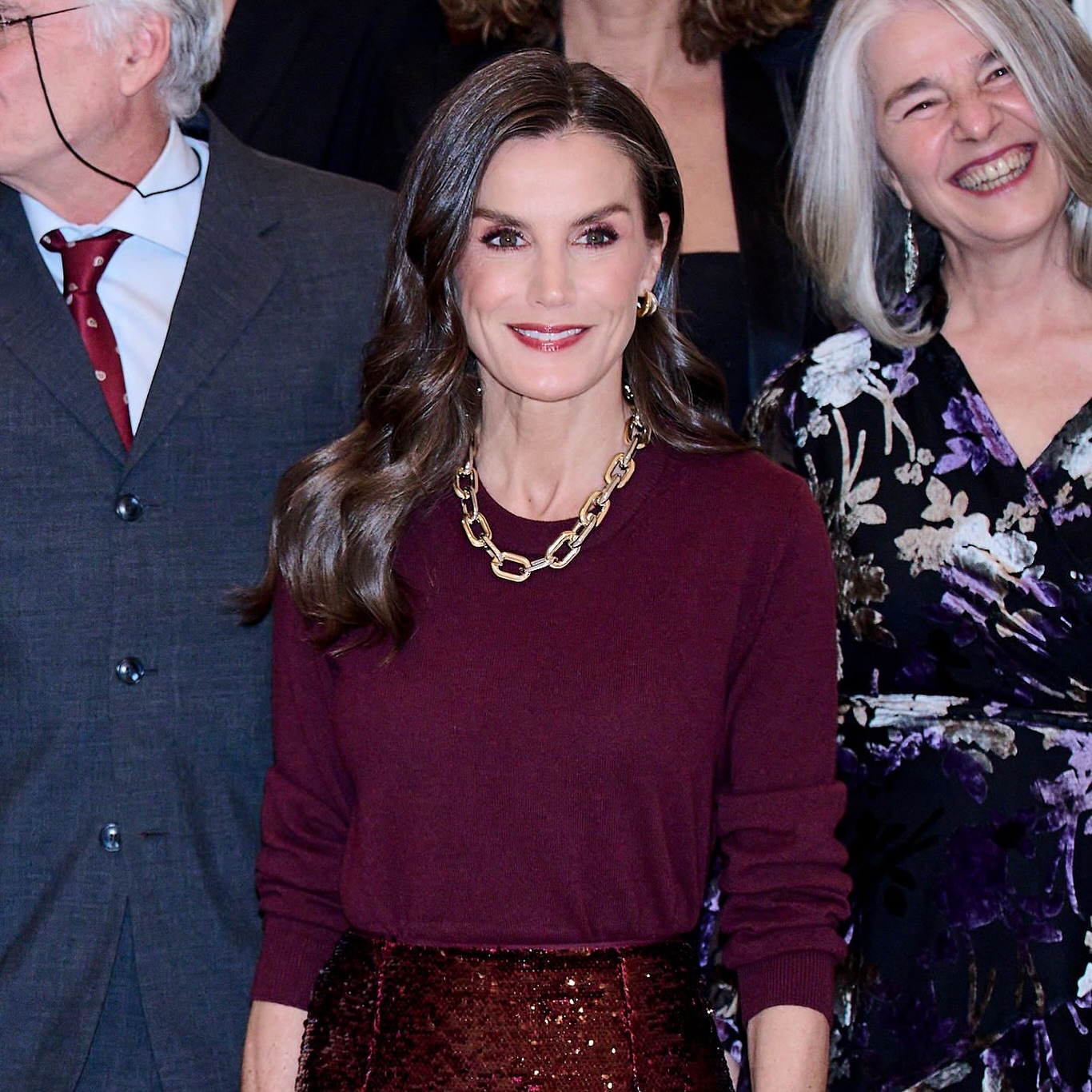 الملكة ليتيزيا بأناقتها الراقية (إنستغرام)