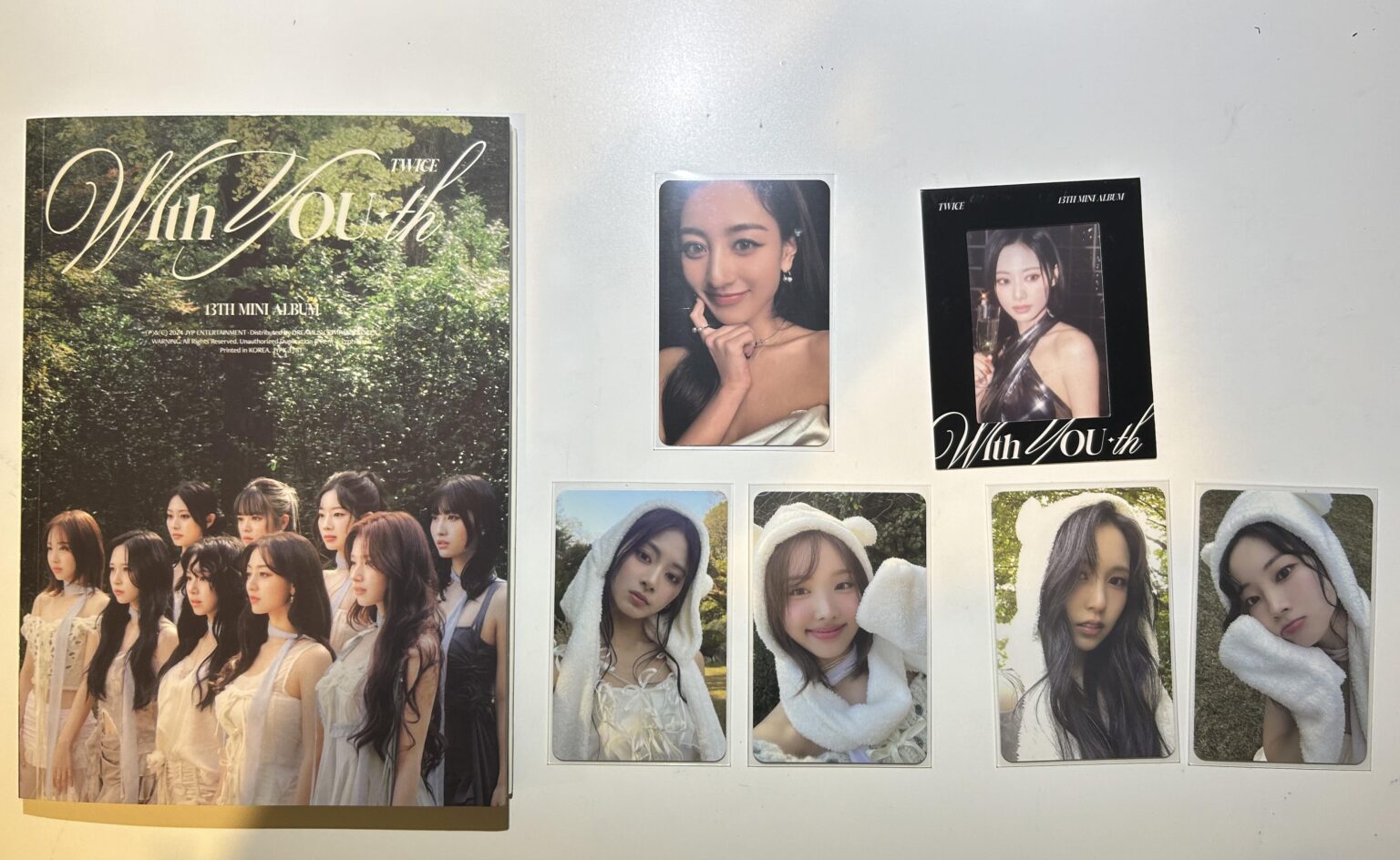 الألبوم الأول باعتباره مرة واحدة جديدة