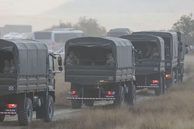 من عمليات البحث عن حطام الطائرة العسكرية التركية 