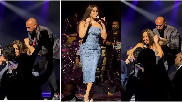 مش قادرة تقوم.. إليسا تقلق جمهورها بموقف مفاجئ في حفل الإمارات مش قادرة تقوم.. إليسا تقلق جمهورها بموقف مفاجئ في حفل الإمارات